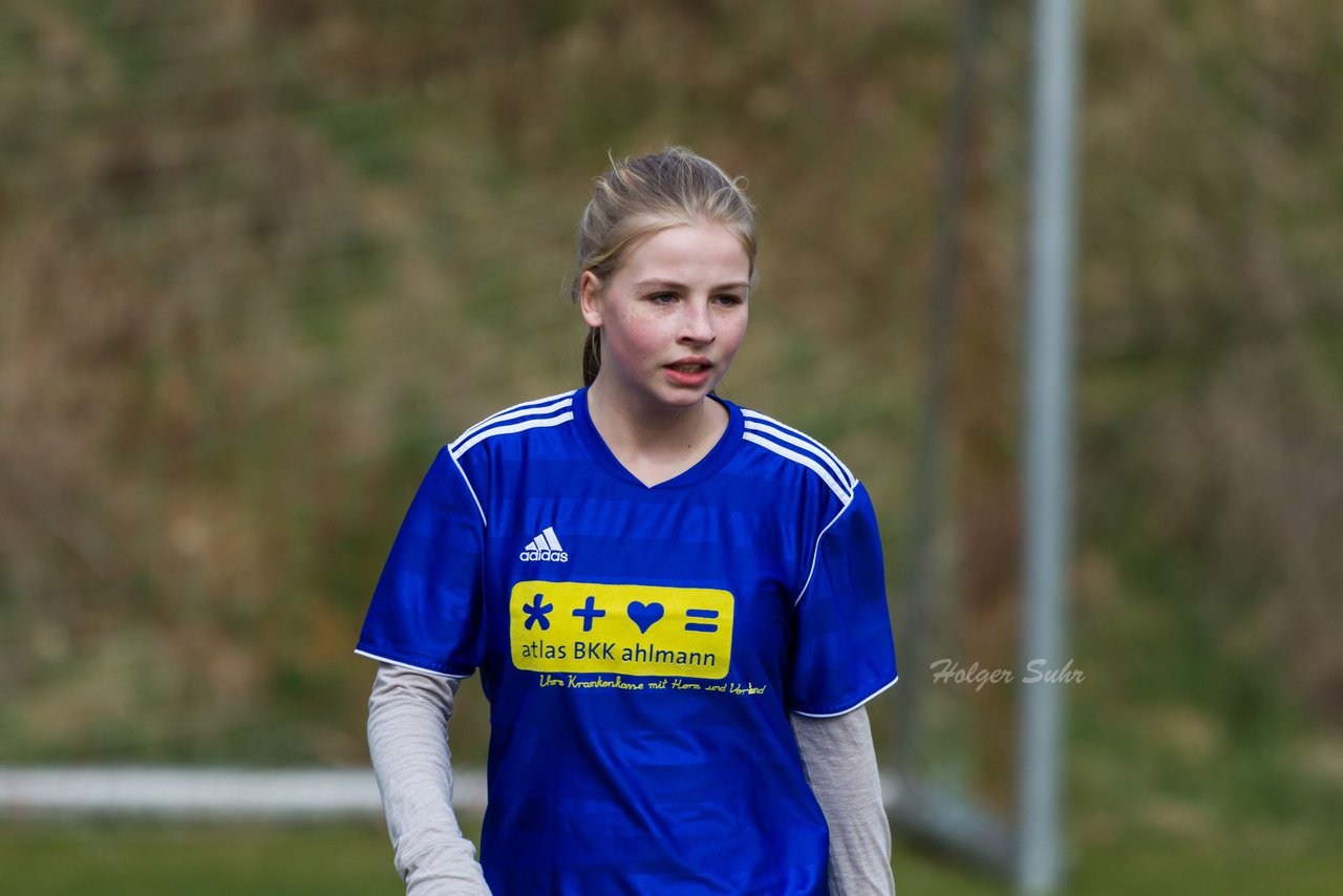 Bild 377 - B-Juniorinnen Tus Tensfeld - TSV Gnutz o.W. : Ergebnis: 1:3